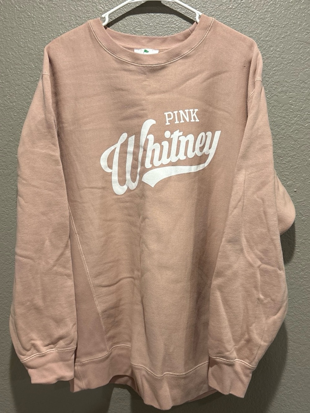 Barstool Crewneck Pink Whitney Sweatshirt - Light Pink